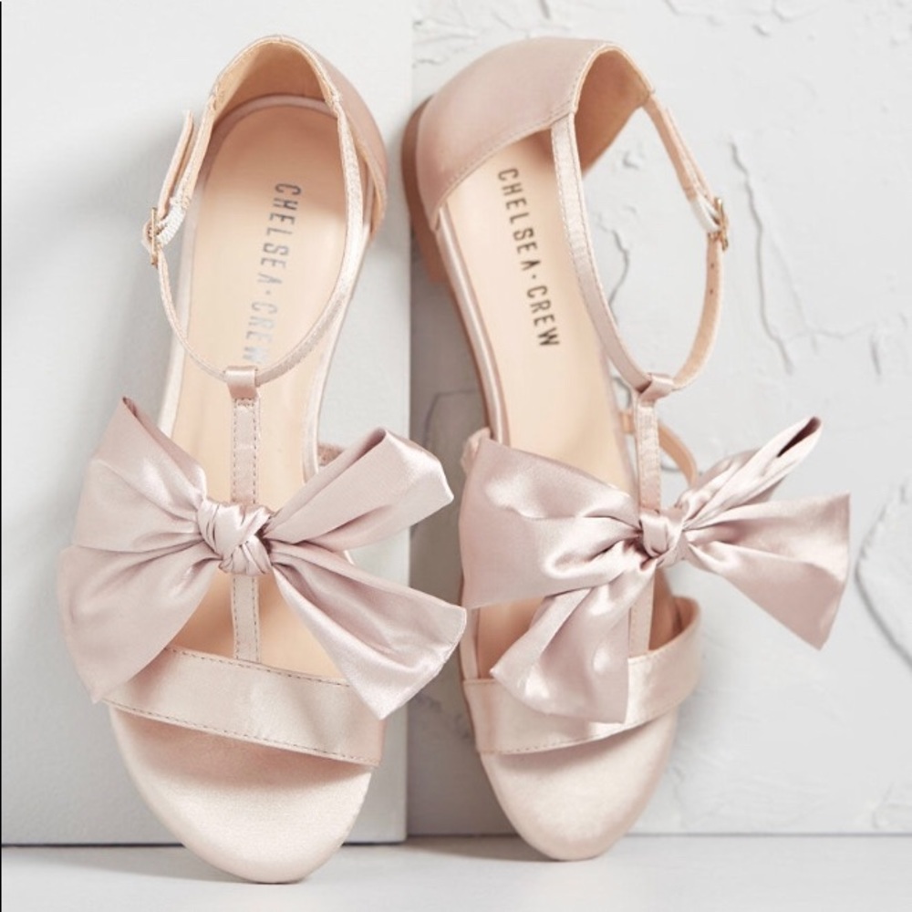 ModCloth Formally Yours Satin Sandal Chelsea Crew